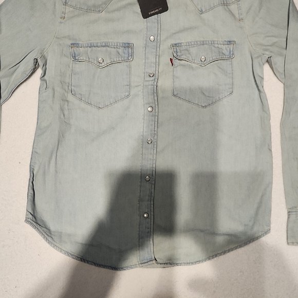 Light Blue Denim Shirt - Picture 5 of 7